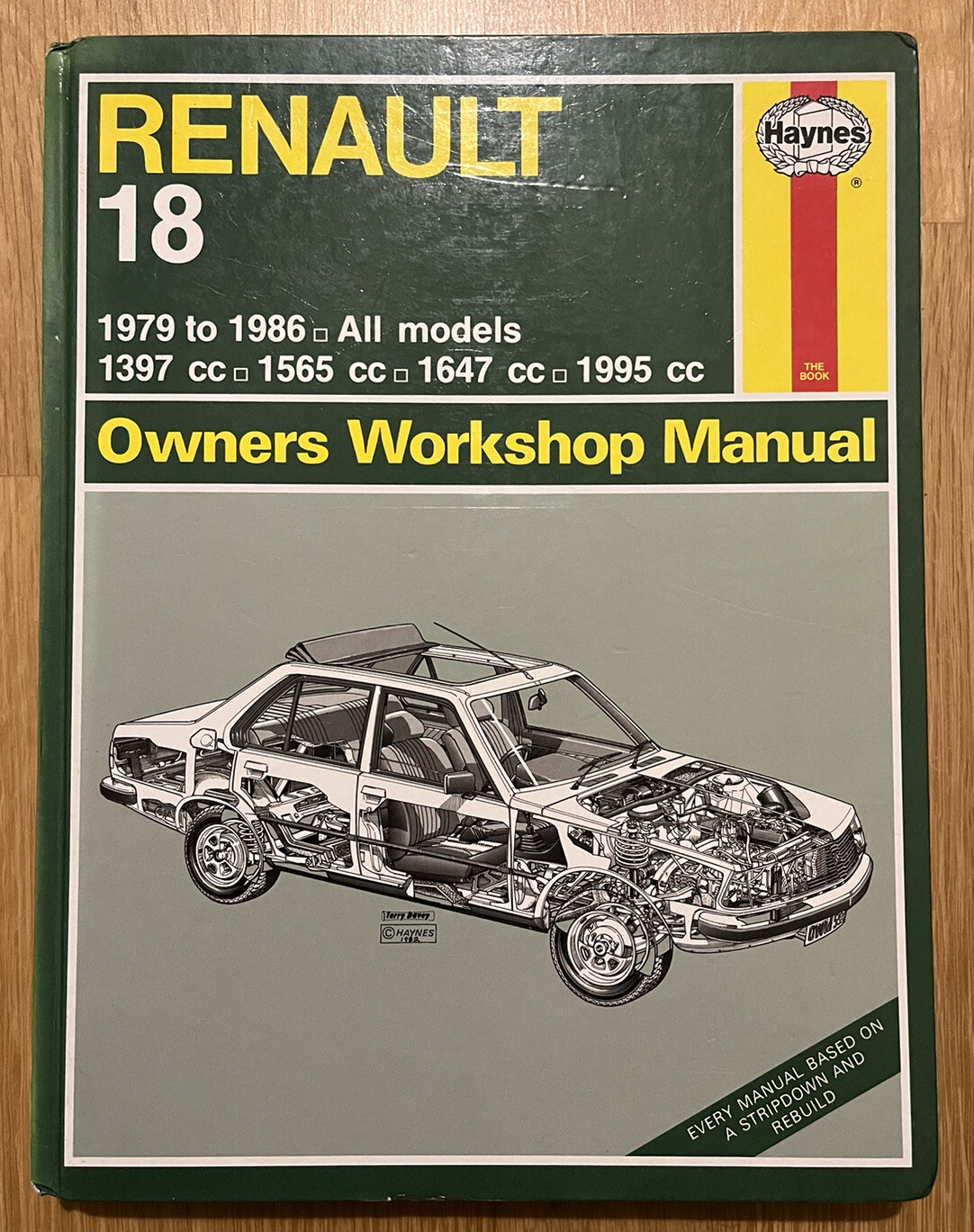 Renault 18 Haynes Owners Workshop Manual 1979 to 1986 All Models Garage Used