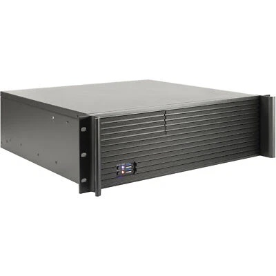 Inter-Tech IPC 3U-K-340L, Server-Gehäuse, schwarz