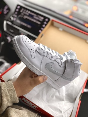 Nike Dunk Alto Platino Puro Talla 8.5 Totalmente Nuevo | eBay