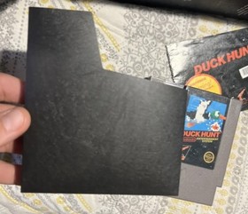 Nintendo NES 1985 Duck Hunt Matte Sticker Seal 1st Run Test Market CIB RARE!
