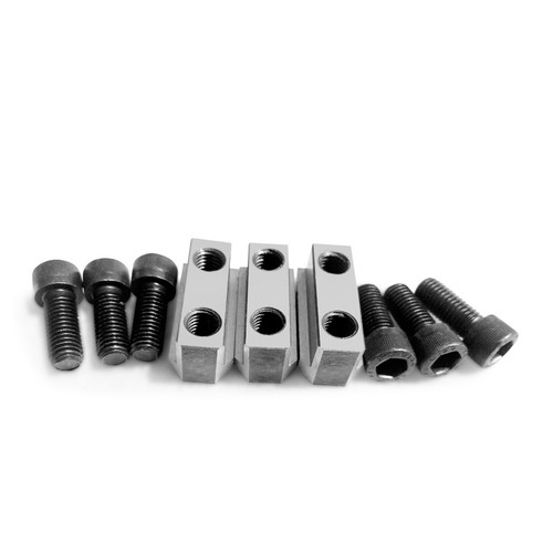 TURNER 6" JAWS HARDENED T NUT SET FOR B-206 KITAGAWA SAMCHULLY CNC LATHE CHUCKS - Picture 2 of 3