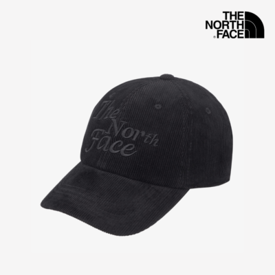 高級感 NEW THE NORTH FACE COTTON BALL CAP CORDUROY NE3CQ50J BLACK 帽子