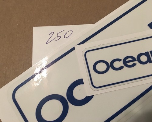 Lot 2 Ocean LED Diving Rare Vinyl Sticker Dive Diver Scuba MARINE Best Price - Picture 9 of 9