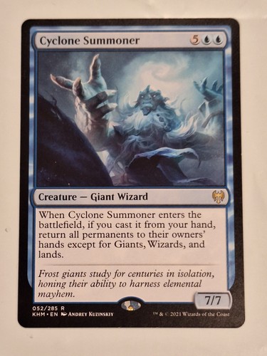 Cyclone Summoner - Kaldheim - Magic the Gathering MTG Nice!