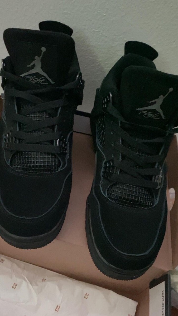 AIR JORDAN 4 RETRO BLACK CAT US10 新品未使用 Size 6.5Y - Jordan 4 Retro Mid Black Cat | eBay