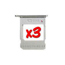 Lot of 3 Samsung Galaxy Note 5 N920P N920T N920V N920 SIM Tray White Repair Part