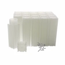 CoinSafe Penny Square Coin Storage Tube Holders for Wheat Pennies Qty: 20