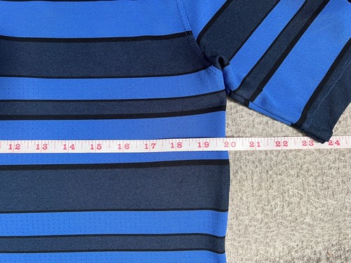 Nike Golf Polo Shirt Medium Men Blue Athletic Fit - Picture 6 of 7