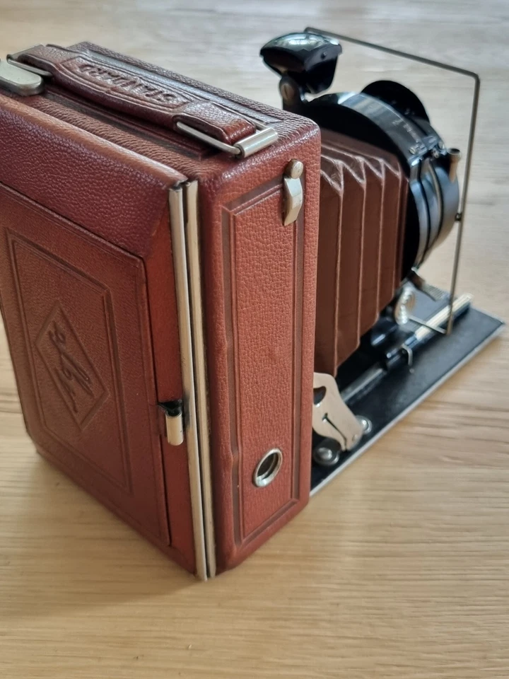 Luxus brown agfa standard plates 204 6,5 x 9 rare camera 1929 - Bild 4 von 4