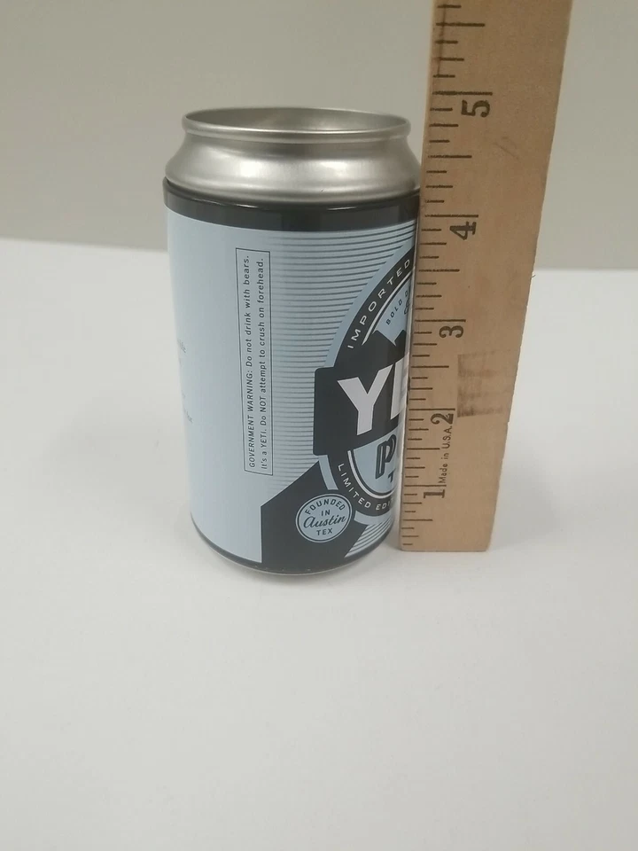 YETI Pop Top Edición Limitada Vacía Lata de 12 OZ de Alijo de Aire Lata Foto 3 de 4