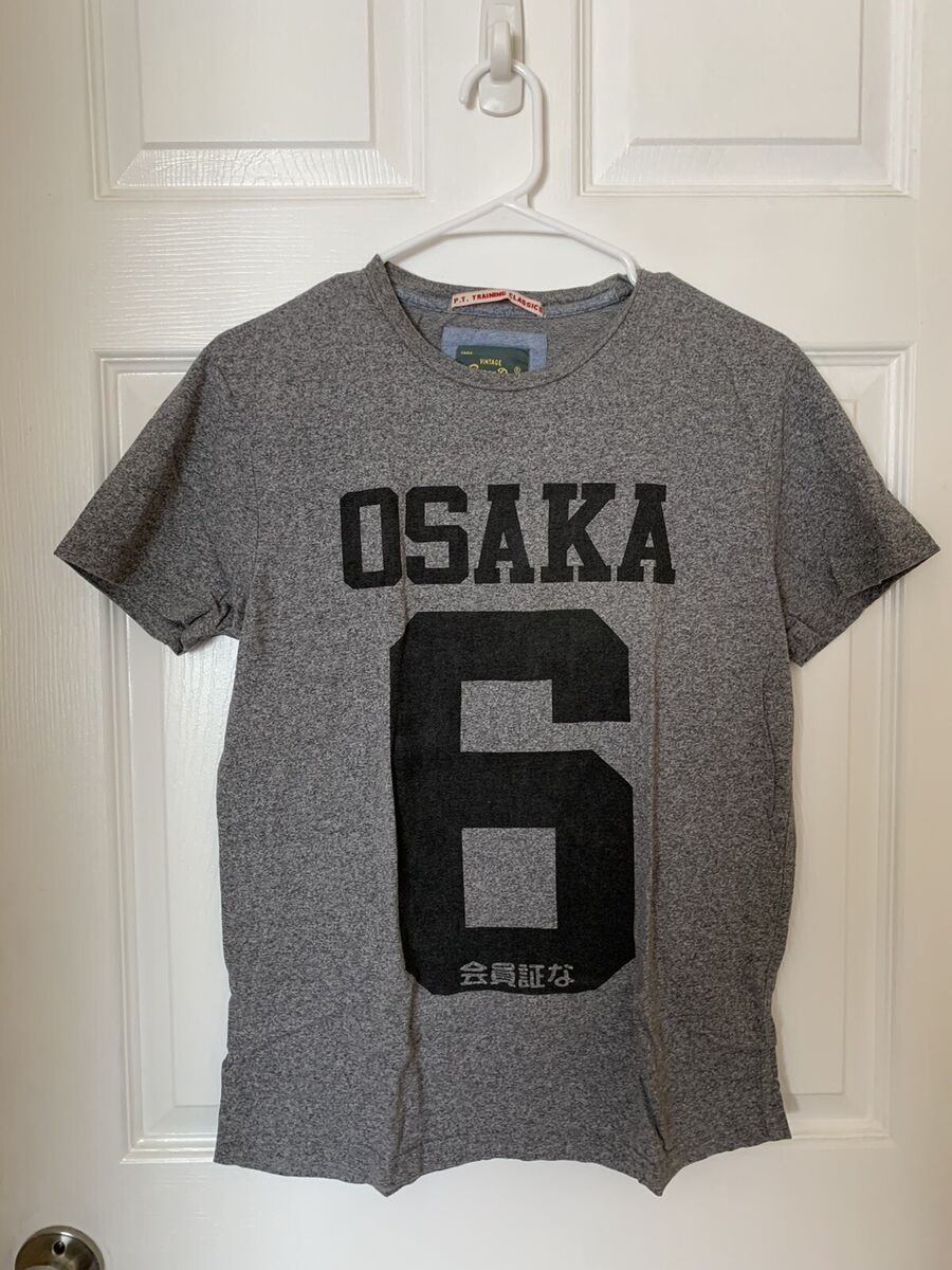 【美品】ORIAN shirt size S Osaka 6 Super Dry T-Shirt - Grey - Small Japan | eBay