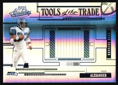 2005 Playoff Absolute Memorabilia Tools Of The Trade Shaun Alexander /25 #TT-81