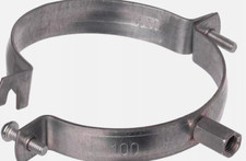 150 mm Pipe Bracket Clamp Suspension Ring Duct Holder Galvanised Steel