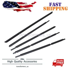 5x Door weatherstrip window Moulding Trim Seal Belt Kit For Toyota 4Runner 03-09