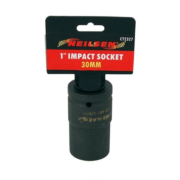 30mm Impact Socket - 1"" Drive - 6 Point