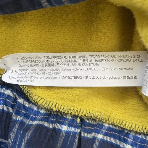 Zara Girls Yellow Hooded Sweatshirt L.A. Lunch Size 10 - Picture 6 of 9