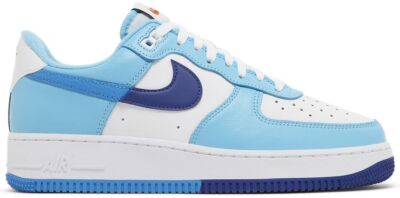 人気 ☆NIKE☆ AIR FORCE 1 '07 LV8 DZ2522-100 Nike Air Force 1 07 LV8 Split - Light Photo Blue DZ2522-100