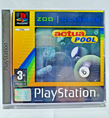 Actua Pool Classics Playstation 1 PAL NEW UNUSED RESEALED