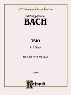 Trio in B Minor : Kalmus Edition, Paperback by Bach, Carl (COP), Brand New, F...