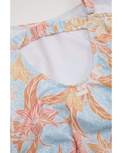 Roxy Kids L50909 Girls Cool Blue Good Romance One-Piece Swimsuit Size 14 - Picture 2 of 3