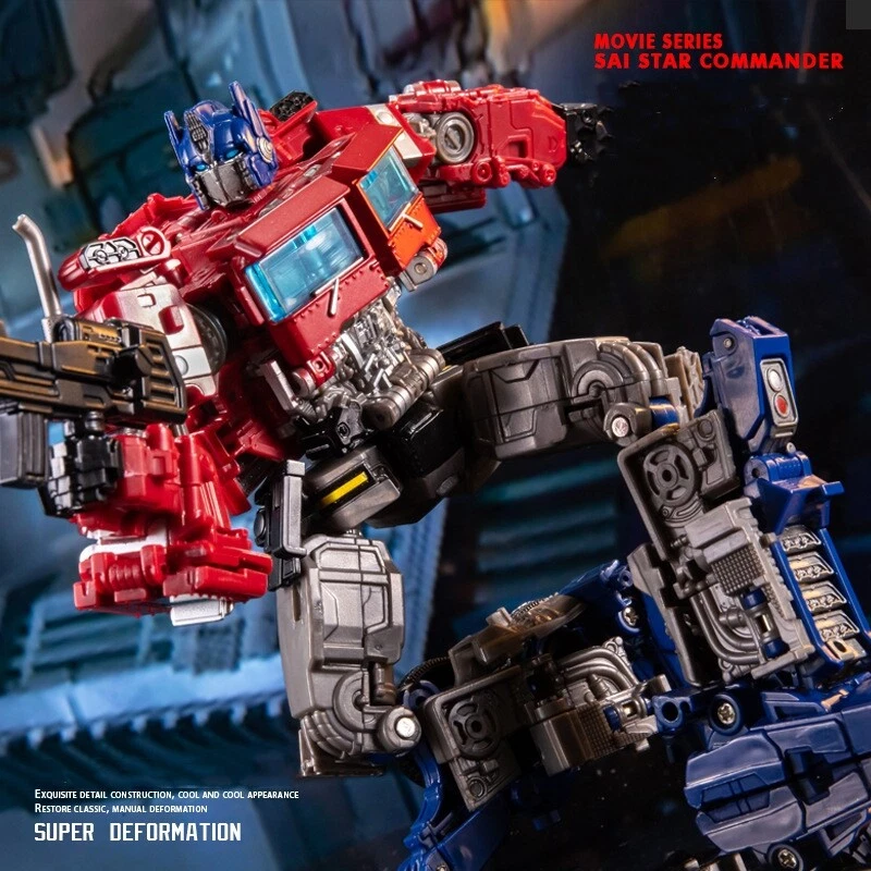 BMB Verformung Optimus Prime Hummel Action Figur H6001 Roboter Auto Spielzeug - Bild 4 von 4