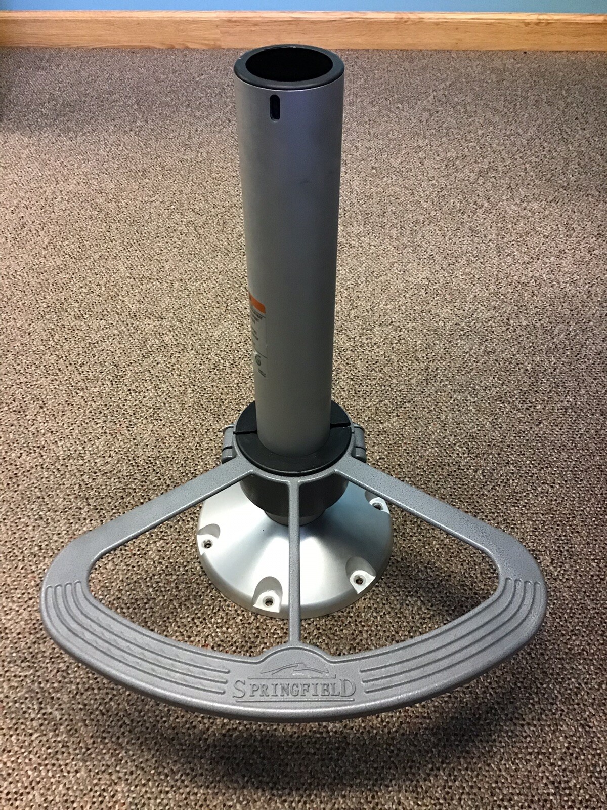 Springfield Bar Stool Base With Pole And Footrest | eBay