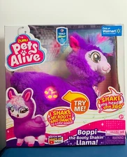 NEW ZURY Pets Alive Boppi The Booty Shakin Llama Battery Robotic Toy 3+