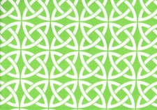 Designer Fabric Lime Green Geometric Print Indoor/Outdoor Drapery Upholstery
