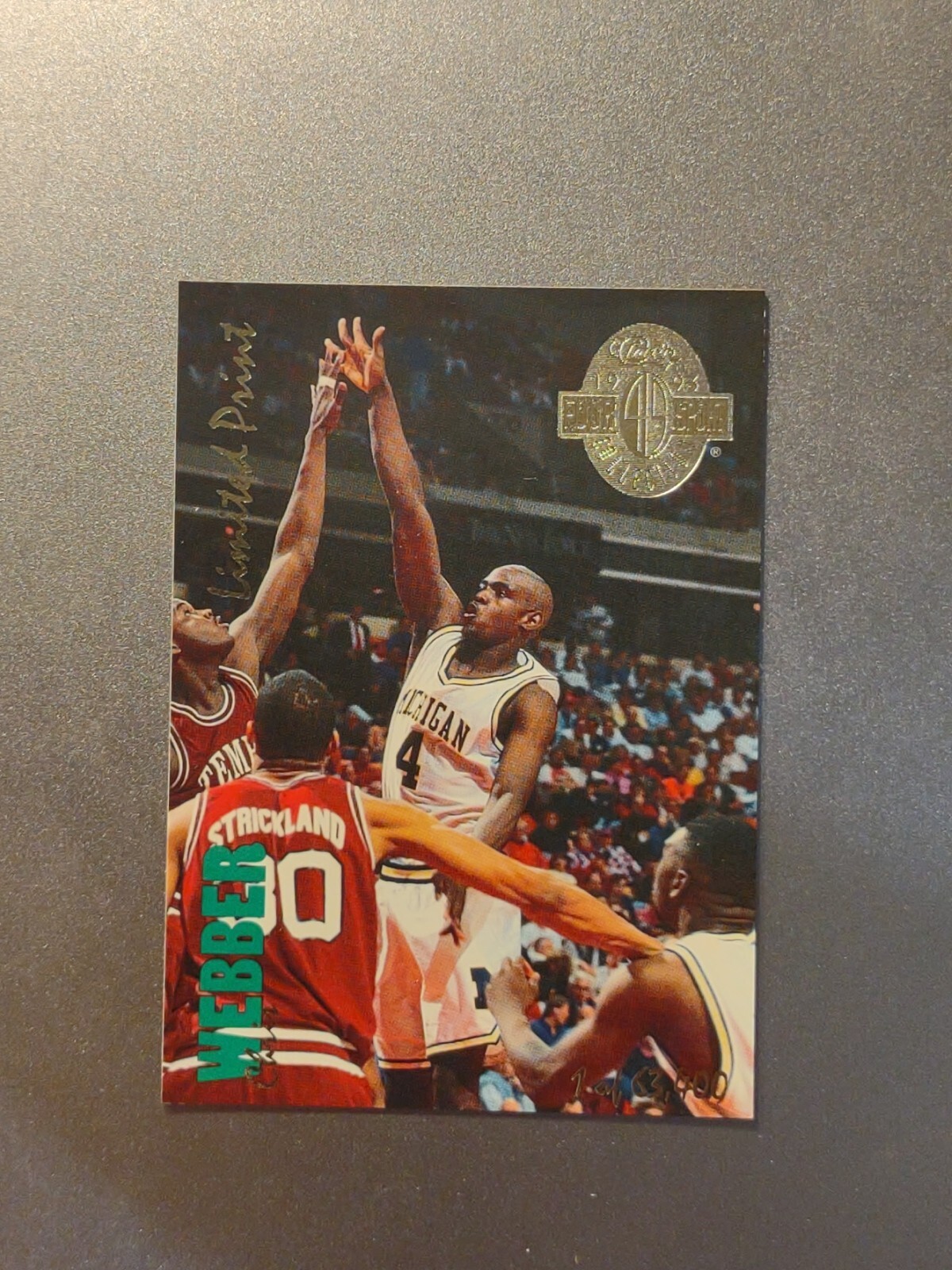 Chris Webber 1993 Classic Four Sport  #LP2 Rookie Limited Print Orlando Magic 