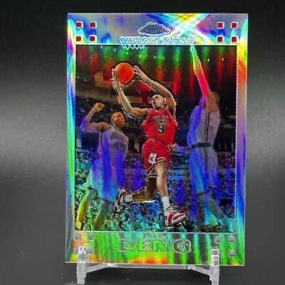 2007-08 Topps Chrome Luol Deng #'d /999 - Refractor #39 - Chicago Bulls