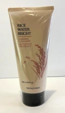 NEW SEALED The Face Shop Rice Water Bright Gentle Foaming Cleanser 10.1oz/300ml