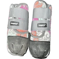 Full Set Classic Equine Legacy 2 horse sport boot Sz Medium Swirl Color 