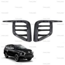 For Mitsubishi Pajero Sport 2019 - 24 Carbon Fog Lamps Sport Light Cover For Mitsubishi Pajero Sport 2019 - 24 Carbon Fog Lamps Sport Light Cover