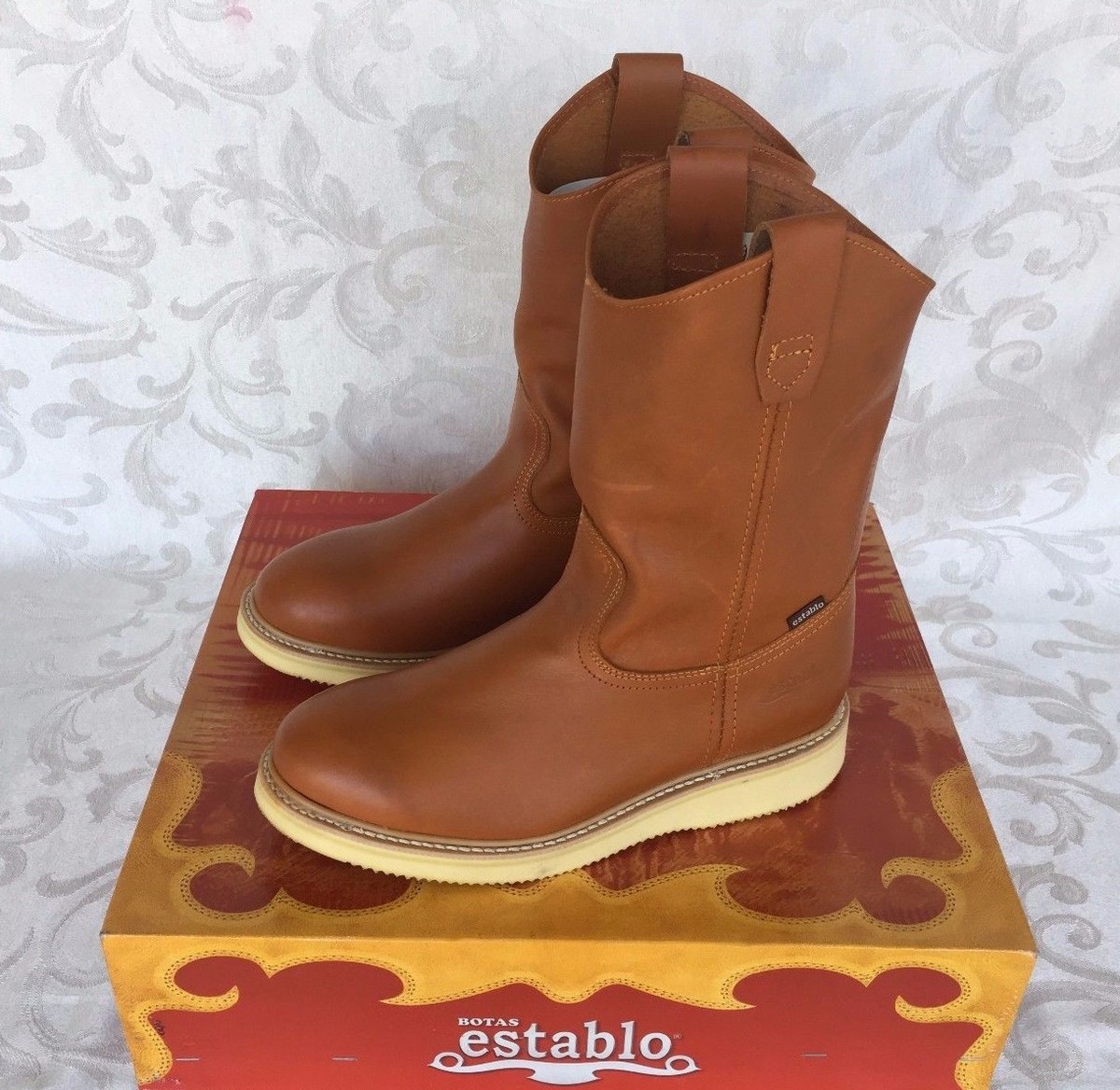 The Establo Work, Construction, Gardening Leather Boot (Bota Trabajo) i Establo Work, Construction, Gardening Leather Boot / Bota  main image 3