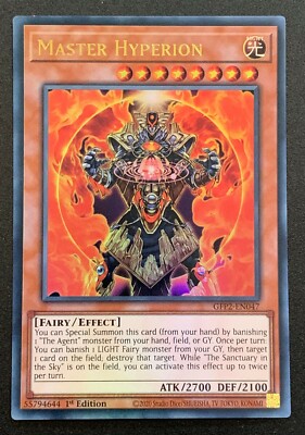 Meister Hyperion | GFP2-DE047 | Ultra Rare | 1. Auflage | YuGiOh TCG
