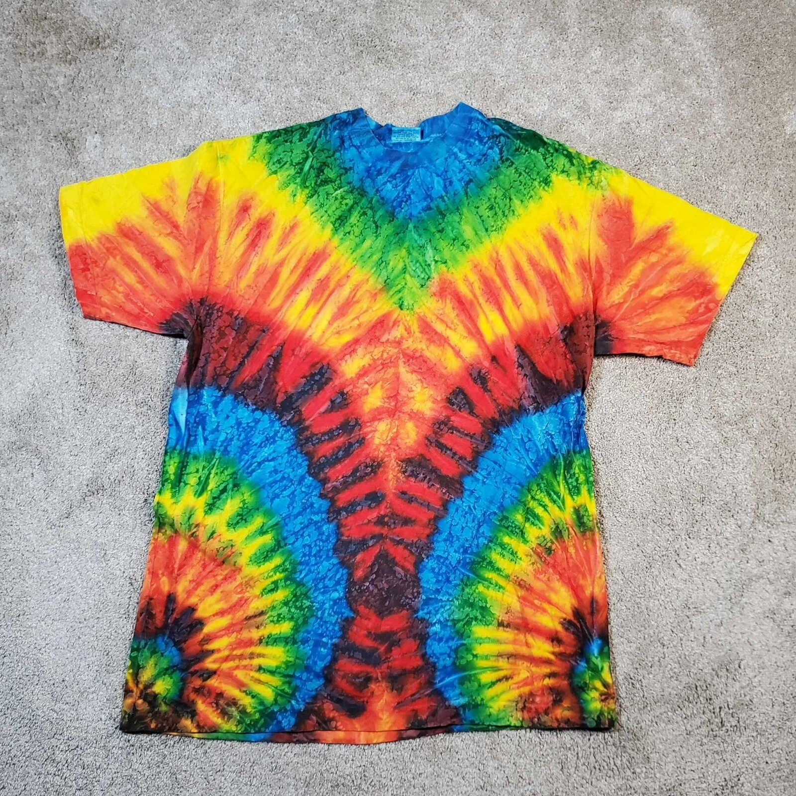 Amazing Tie Dye Adult Large T Shirt Orion L One Of A Kind Must See