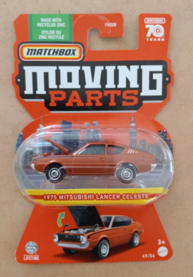 MATCHBOX 70 YEARS - MOVING PARTS 1975 MITSUBISHI LANCER CELESTE (ORANGE) 49/54
