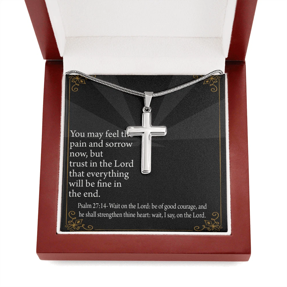 The positive sale christian faith necklace