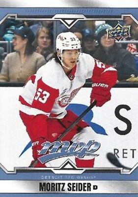 UPPERDECK トレーディングカード　53/100 53 Moritz Seider - Detroit Red Wings - 2024-25 Upper Deck MVP