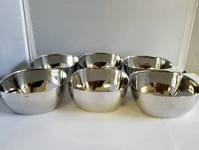 IKM Stainless Steel Square Shape/Katori/Vati (Set of 6) No. 6