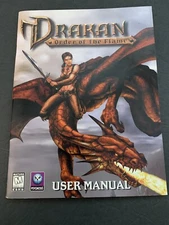 Vintage Video Game Manual: Drakan Order Of The Flame- Psygnosis / JCT