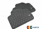NEW GENUINE MINI COUNTRYMAN F60 ALL WEATHER BLACK RUBBER REAR FLOOR MATS 2447608