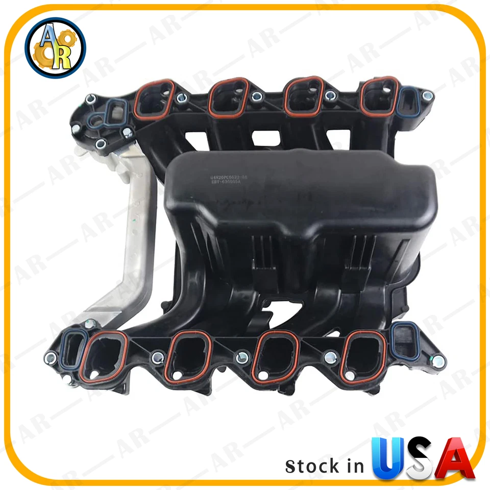Upper Intake Manifold w/ Gaskets For Ford E-150 E-250 E-350 Econoline 2000-2014 Foto 4 de 4