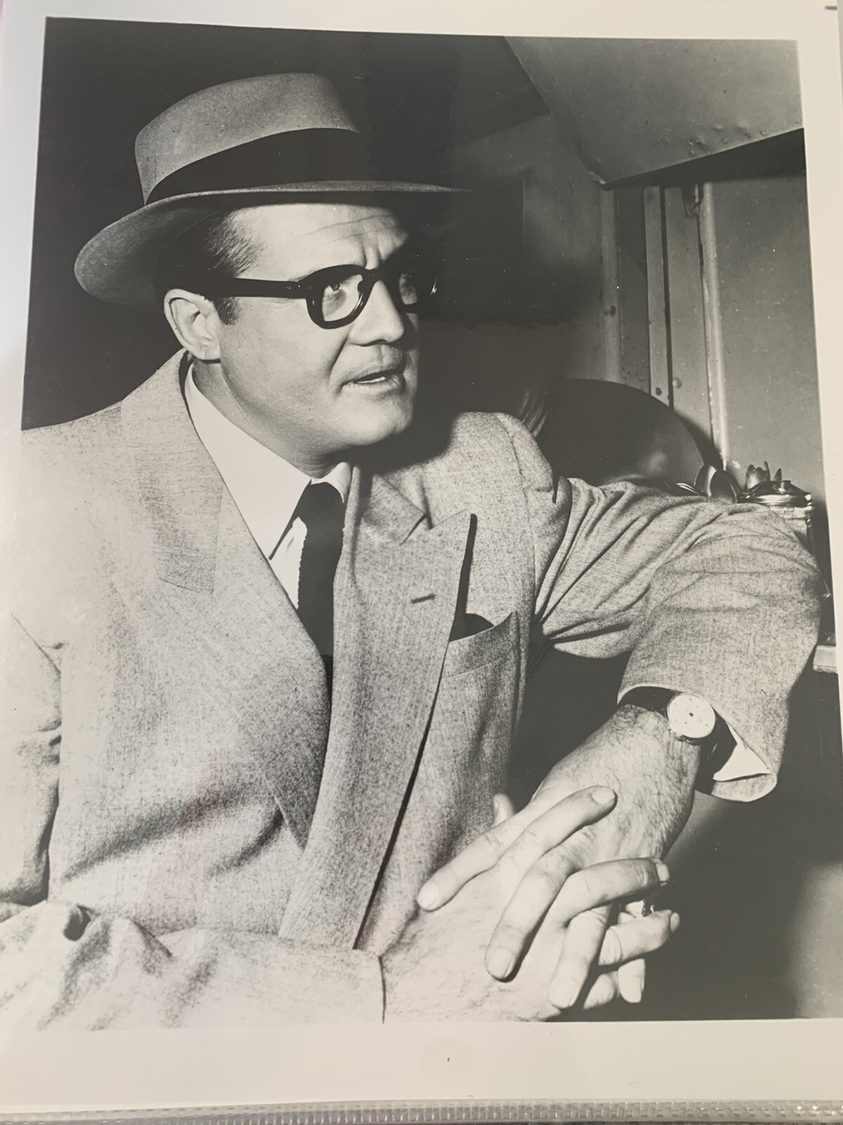 RARE STILL SUPERMAN GEORGE REEVES AS CLARK KENT | eBay