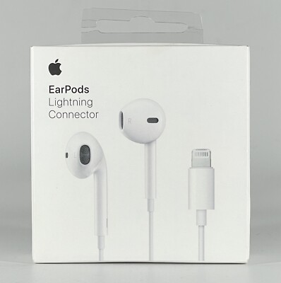 OEM Apple EarPods Choose: Lightning Connector or 3.5mm Headphone