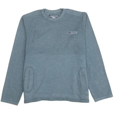 Reebok Damen Blau Größe 12 Pullover Sweatshirt Rundhals Langarm