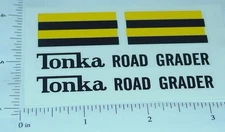 Tonka Road Grader 1962-Newer Sticker Set TK-041
