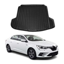 Kofferraumwanne Laderaumwanne für Renault Megane 2016-2022 Stufenheck Gummi TPE