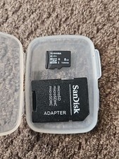 SanDisk Industrial 8 GB Micro SD HC card with Micro SD Adapter