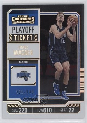 2023-24 Panini Contenders Playoff Ticket 221/249 Franz Wagner #97 1d7i